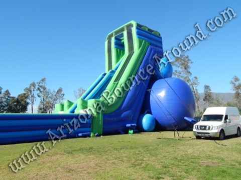 worlds tallest inflatable water slide for rent in California